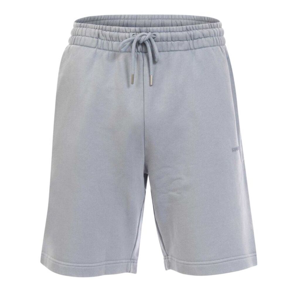 Hugo Mens Cotton Logo Relaxed Fit Shorts / Blue